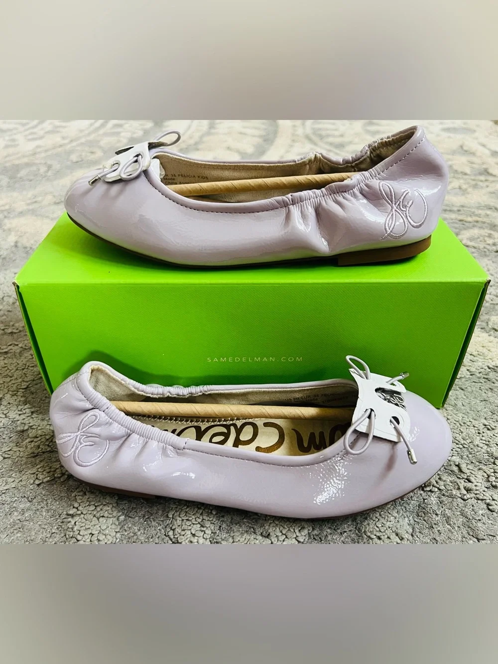 NIB❤️Sam Edelman Girls Ballet Flat shoes sz3